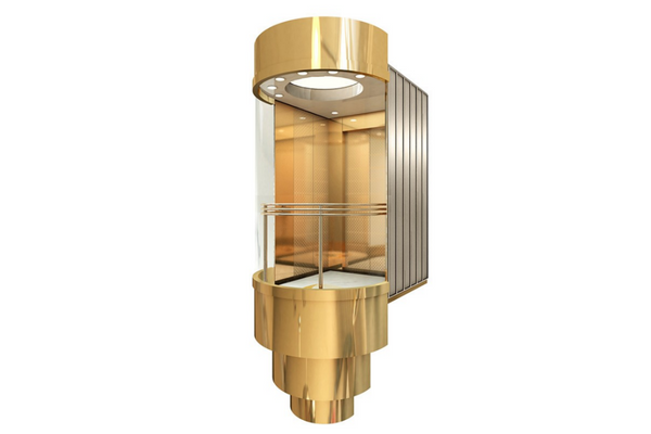 Manufacturer Price for Indoor Panoramic Sightseeing Circular Glass Elevator Lift