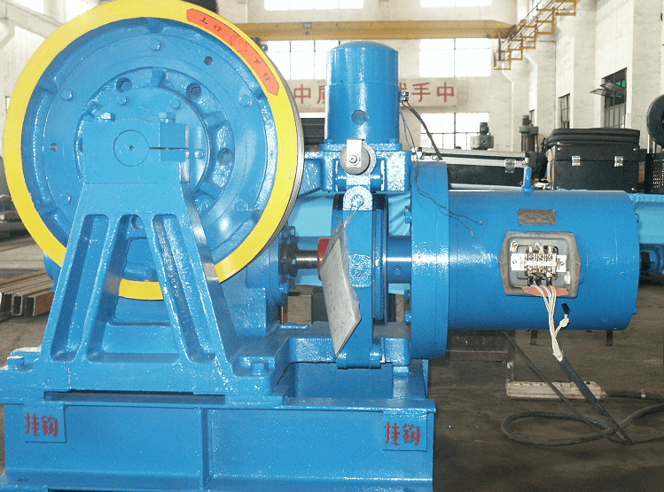 geared-traction-machine