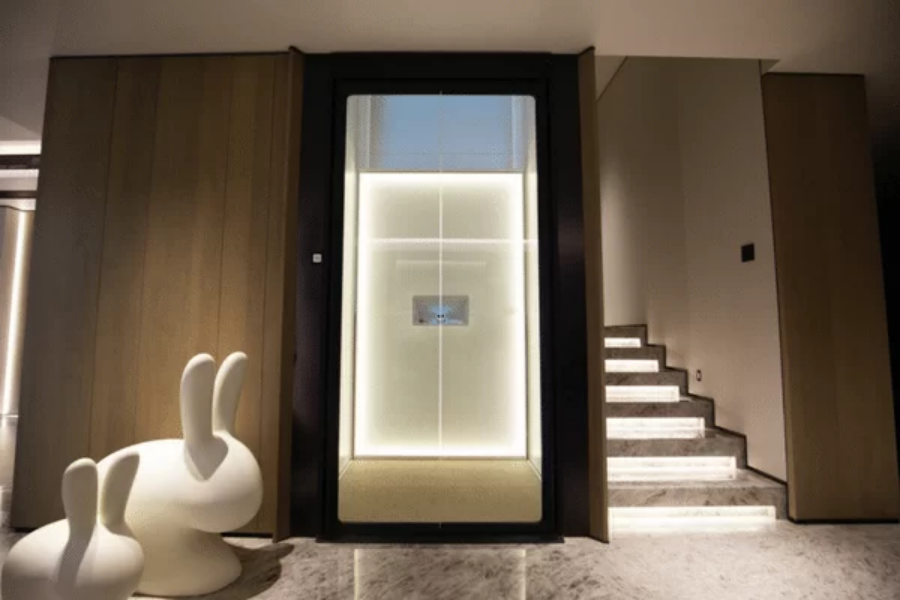 glass home elevator
