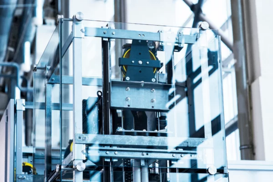 passenger lift installation